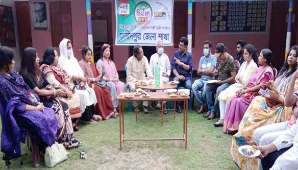 ফরিদপুর উৎসবকে কেন্দ্র করে বিশ্বভরা প্রাণ এর প্রস্তুতি সভা