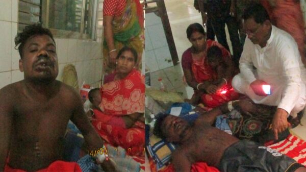 ফরিদপুরে আদিবাসীর উপর হামলা