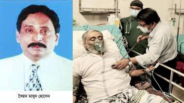 আ.লীগ নেতা মাসুদ হোসেন গুরুত্বর অসুস্থ্য