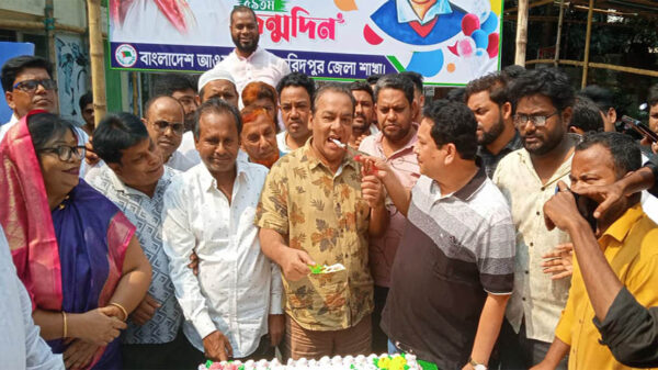 ফরিদপুরে শেখ রাসেলের জন্মদিন পালন