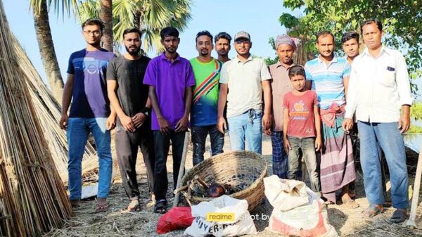 মধুখালীতে তালবীজ রোপন উদ্বোধন