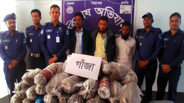 মধুখালীতে ৩০ কেজি গাঁজা উদ্ধার