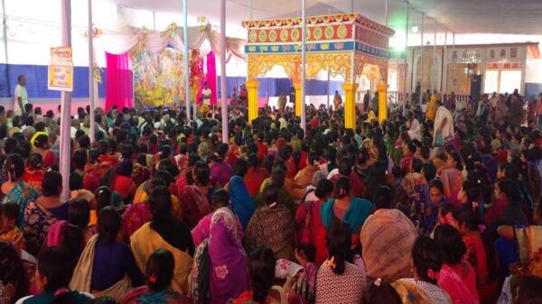 ফরিদপুরে চলছে ব্যানার্জী বাড়ীর ধর্মীয় উৎসব
