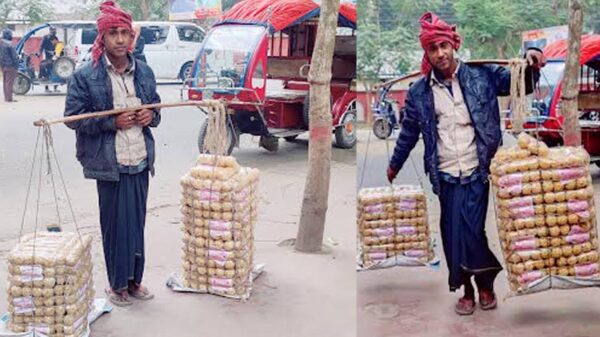শীত ভেঙ্গে জীবন সংগ্রামে ফরিদপুরে শহীবুর