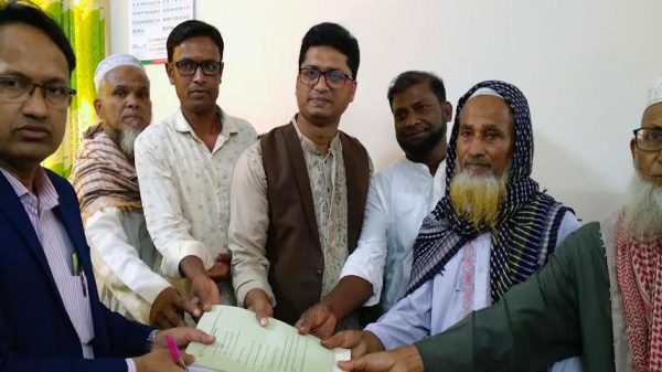 মধুখালী উপনির্বাচনে মনোনয়ন দাখিল