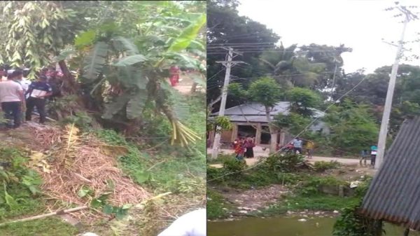 পল্লী বিদ্যুতের খুঁটির টানায় বিদ্যুতায়িত হয়ে যুবকের মৃত্যু