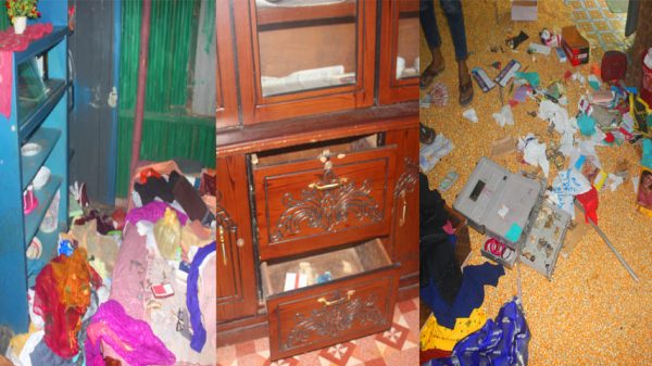 অস্ত্রের মুখে জিম্মি করে প্রবাসীর বাড়ি ডাকাতি