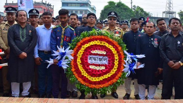 ফরিদপুরে জাতীয় শোকদিবস পালিত