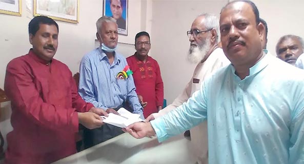 ইউপি নির্বাচনে মধুখালী উপজেলা আওয়ামীলীগের দলীয় ফরম বিতরণ