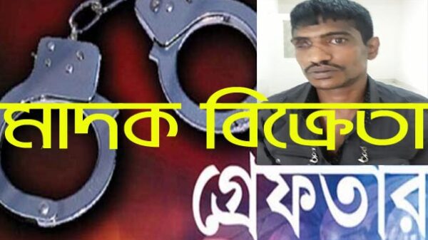 ফরিদপুরে গাঁজা ও ইয়াবাসহ মাদক বিক্রেতা গ্রেফতার