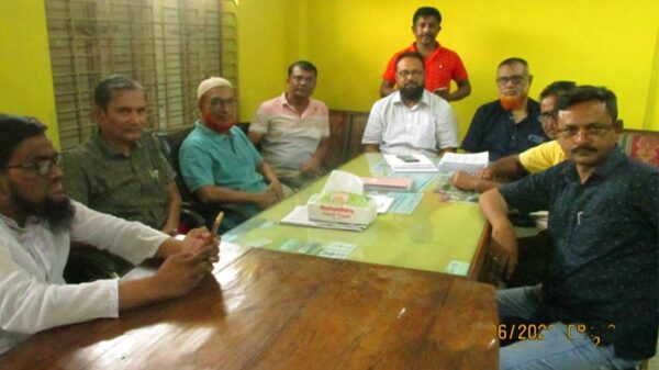 ফরিদপুরে শরিয়াতুল্লাহ বাজার কমিটি নির্বাচনে মনোনয়ন ফরম বিতরন