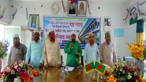 স্বপ্নের সেতু উদ্ভোধন উপলক্ষে ভাঙ্গার শিক্ষার্থীদের ব্যাতিক্রর্মী প্রতিযোগিতা