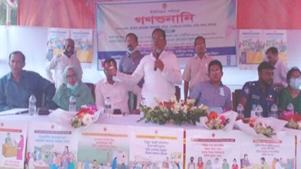 গণশুনানির মাধ্যমে জনসচেতনতা বাড়ছে ...... আব্দুর রাজ্জাক মোল্লা