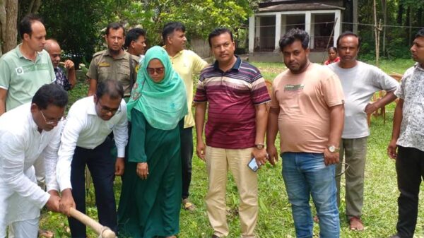 ফরিদপুরে বীর নিবাস নির্মাণ কাজের উদ্বোধন