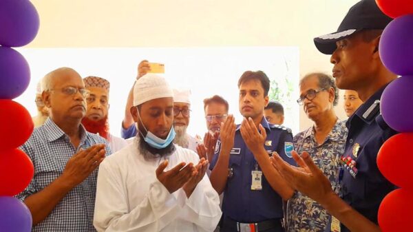 ফরিদপুরে অবসরপ্রাপ্ত পুলিশ অফিসার্স কল্যাণ সমিতির নতুন অফিস উদ্বোধন