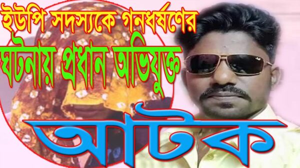 গণধর্ষণের শিকার হলেন নারী ইউপি সদস্য