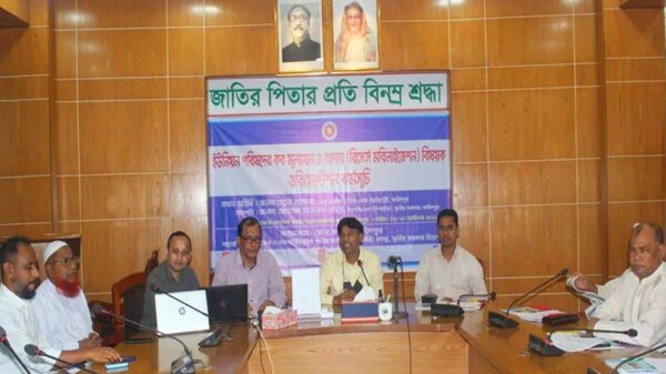 ইউনিয়ন পরিষদের কর মূল্যায়ন ও আদায় বিষয়ে দিনব্যাপী প্রশিক্ষণ