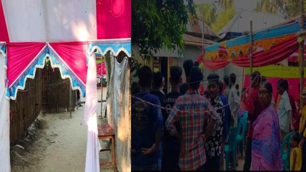 বিয়ের গেইটে পার্টি স্প্রে নিক্ষেপ নিয়ে সংঘর্ষ : বউ না নিয়ে ফিরলো বরযাত্রী