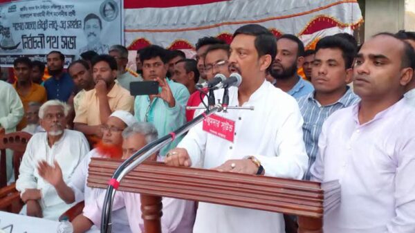 নৌকা মার্কায় ভোট দিন দেশের উন্নয়নে অংশ নিন- লাবু চৌধুরী