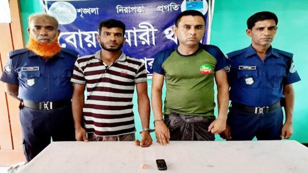 বোয়ালমারীতে দুই মাদক বিক্রেতা ইয়াবাসহ আটক