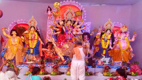 সদরপুরে ৪৩ টি পূজামন্ডপে দুর্গাপূজা অনুষ্ঠিত হচ্ছে, গতকাল ছিল সপ্তমী