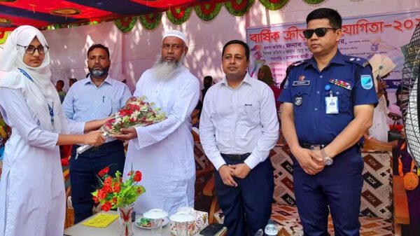 সারদা সুন্দরী মহিলা কলেজে বার্ষিক ক্রীড়া প্রতিযোগিতা অনুষ্ঠিত