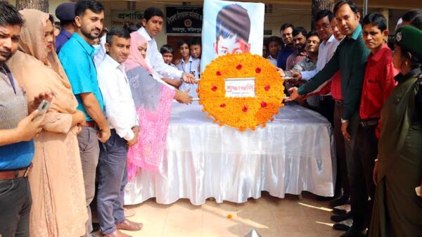 সদরপুরে শেখ রাসেল দিবস পালিত