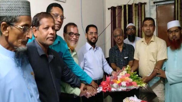 মধুখালী উপজেলা মাধ্যমিক শিক্ষা কর্মকর্তার যোগদান