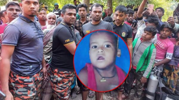 সালথায় পানিতে পড়ে বাকপ্রতিবন্ধী শিশুর মৃত্যু