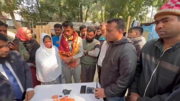 ভাঙ্গায় বিপুল পরিমান ইয়াবাসহ আটক