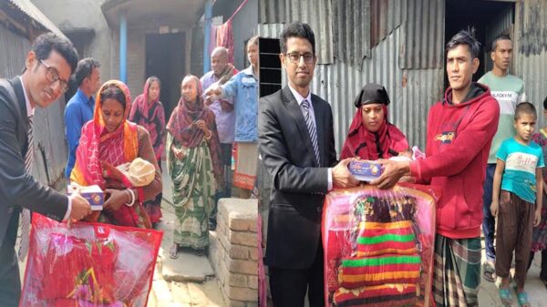 শিশুর জন্ম হলেই উপহার ও মিষ্টি নিয়ে হাজির ইউএনও