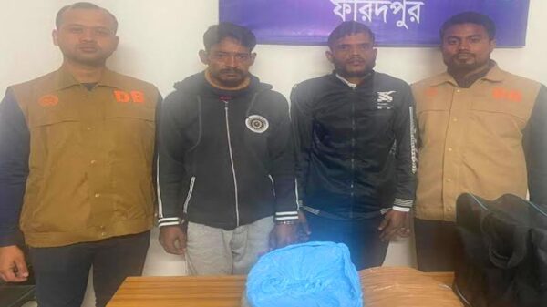 ভাঙ্গায় তিন কেজি গাঁজাসহ দুই বিক্রেতা গ্রেফতার