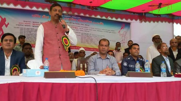 শিক্ষার পাশাপাশি খেলাধুলার বিকল্প নাই- লাবু চৌধুরী