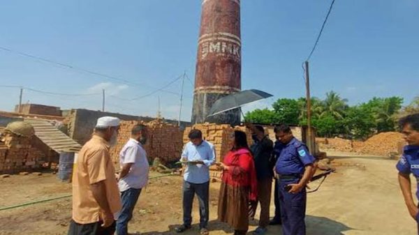 মধুখালীতে ইটভাটা অভিযানে ৫০ হাজার জরিমানা