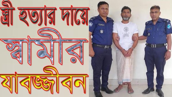 স্ত্রী হত্যার দায়ে স্বামীর যাবজ্জীবন