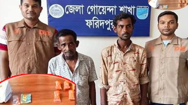 সালথায় দুই মাদক ব্যবসায়ী গ্রেপ্তার