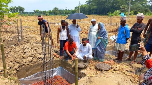 সালথায় সোয়াবিন তেল কারখানার নির্মাণ কাজ শুরু