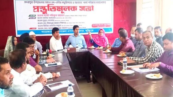 সদরপুরের নদ-নদীর বর্জ্য পরিষ্কারে প্রস্তুতি
