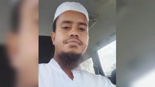 দুর্ঘটনায় নিহত সালথার প্রবাসী যুবকের দাফন সম্পন্ন