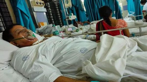 মনোজ সাহার রোগমুক্তি কামনায় মধুখালী উপজেলা পুজা উদযাপন পরিষদের প্রার্থনা