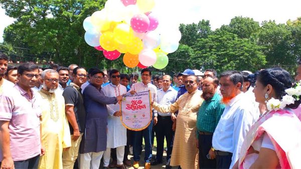 সালথায় সাহিত্য মেলার উদ্বোধন করলেন জেলা প্রশাসক