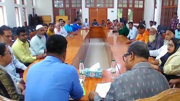 জাতীয় শোক দিবস পালন উপলক্ষে মধুখালীতে প্রস্তুতি