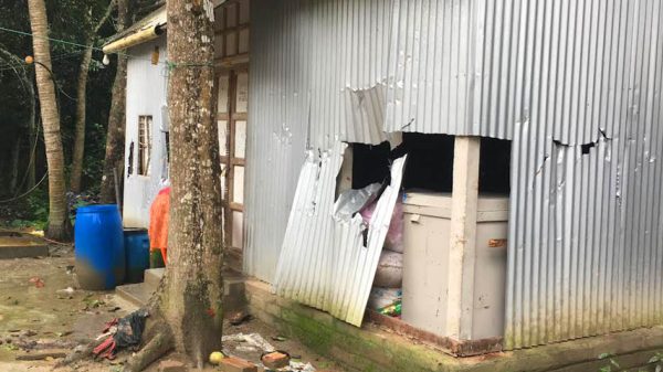 নগরকান্দায় জমি সংক্রান্ত্র বিরোধ নিয়ে সংঘর্ষের ঘটনায় ৩ জন আহত